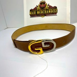 Gucci Belt Two Tone Buckle size 70/28